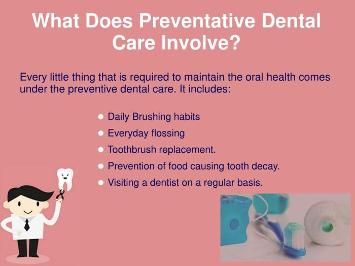 Dentistry preventative preventive