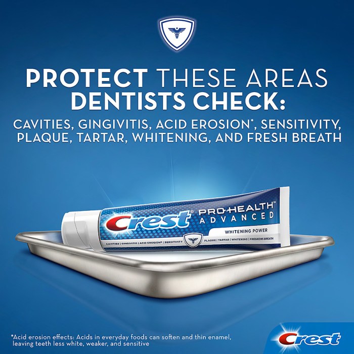 Toothpaste dental pro crest advanced health proven clinically good purpose specific issues multi those